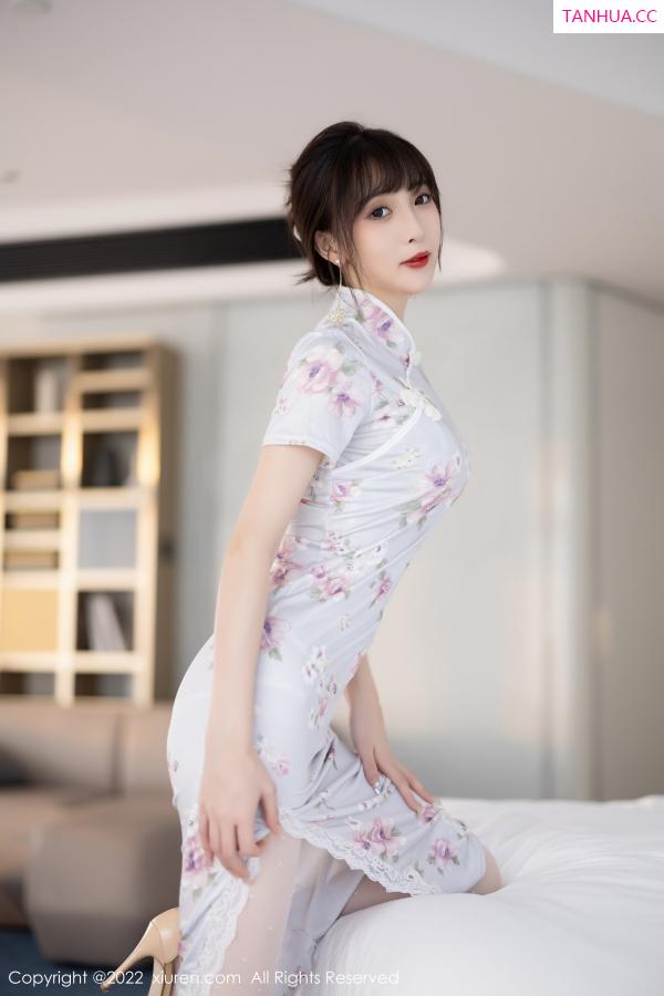 林星阑  [XiuRen]高清写真图 2022.10.25 No.5757 林星阑 旗袍美腿第28张图片